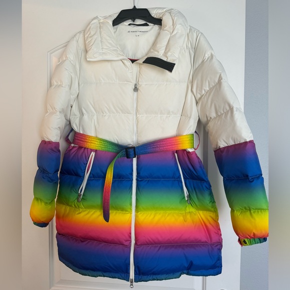 Perfect Moment Jackets & Blazers - Perfect Moment Women’s Rainbow Ski Jacket Size L